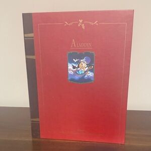 Vintage Disney Aladdin Storybook Ornament Set